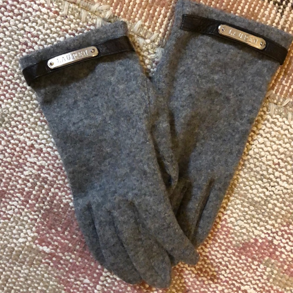 Lauren by Ralph Lauren wool/cashmere gloves